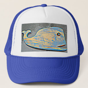 casquette en bois découpé de baleine