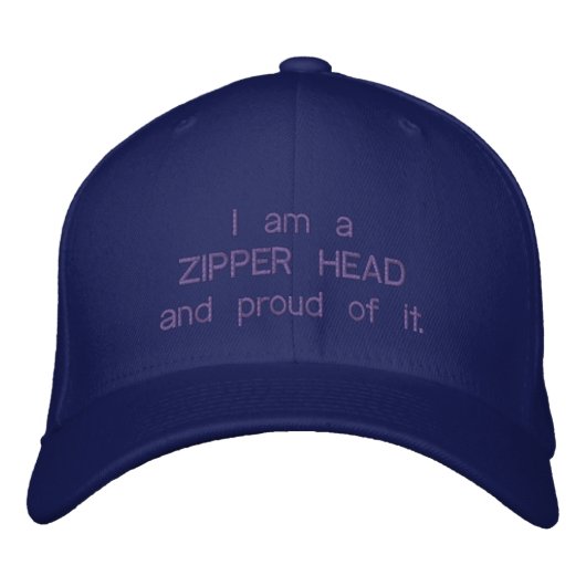 Casquette en chef Zipper (Devant)