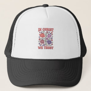 Casquette En Christ Nous Avons Confiance Floral Christian Co