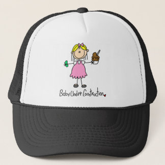 Casquette en construction de bébé