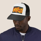 Casquette En flammes (En situation)