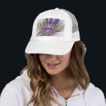Casquette Energetic, Colorful Abstract Fractal Art Flower<br><div class="desc">A multicolored powerful fantasy flower, 
unique floral fractal art.
Design for your trucker hat and more.</div>