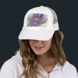 Casquette Energetic, Colorful Abstract Fractal Art Flower<br><div class="desc">A multicolored powerful fantasy flower, 
unique floral fractal art.
Design for your trucker hat and more.</div>