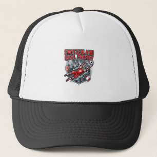 Casquette Énergie de but de Suisse Skeleton Striker Nations