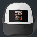 Casquette Enfant de 3 ans - Enfant d'anniversaire - Vélo de<br><div class="desc">Enfant de 3 ans - Enfant d'anniversaire - Vélo de nuit - Moto</div>