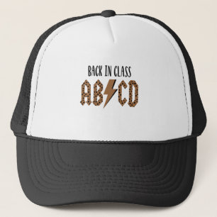 Casquette Enfants ABCD Retour en classe Toddler Premier jour