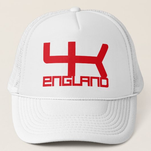 CASQUETTE ENGLAND VER UK FLAG TEXT BY MASANSER PIXELAT (Devant)
