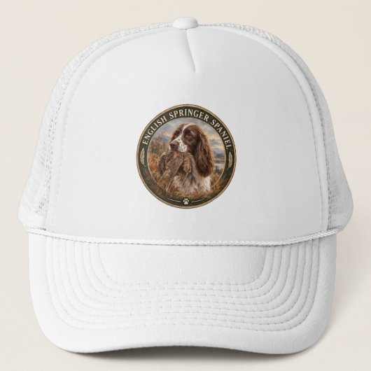 Casquette English Springer Spaniel (Devant)