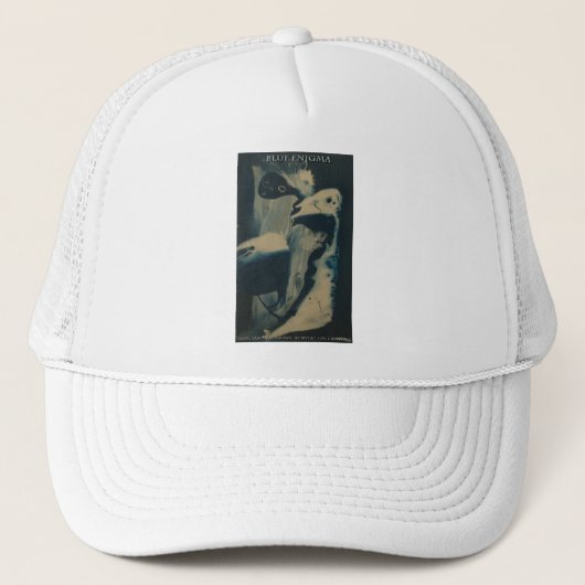 Casquette Énigme bleue (Devant)