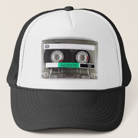 Casquette Enregistreur à cassettes (Devant)