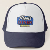 Casquette Enseigne du diner de Maman (Devant)
