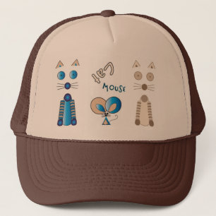 Casquette "Ensemble de nouveau" Chat & souris