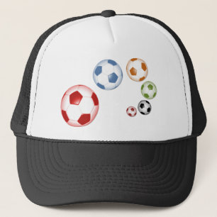 Casquette Ensemble mignon de ballons de football