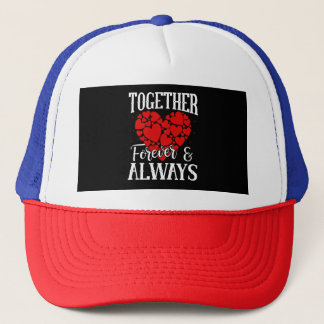 Casquette Ensemble pour toujours et toujours - Citation d'am