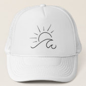 Casquette Ensoleillement et vague (Devant)