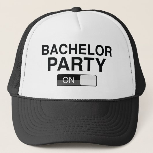 Casquette Enterrement de vie de garçon activé (Devant)