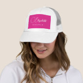 Casquette Enterrement de vie de jeune fille de la mariée Nom (En situation)