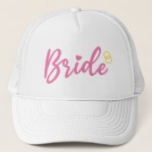 Casquette Enterrement de Vie de Jeune Fille Future Mariée (Devant)