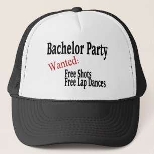 Casquette Enterrement de vie de jeune garçon (tirs et danse