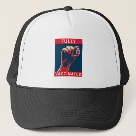 Casquette Entièrement vacciné (Devant)