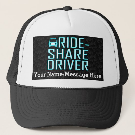 Casquette Entraînement de Rideshare de conducteur de part de (Devant)
