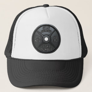 Casquette Entraînement - Restez faim, Restez humble - Barbel