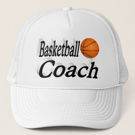 Casquette Entraîneur de basket-ball (Devant)
