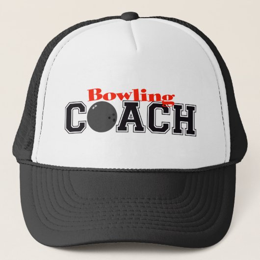 Casquette Entraîneur de bowling (Devant)