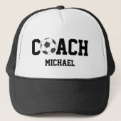 Casquette ENTRAÎNEUR DE football / football Personnalisé (Devant)