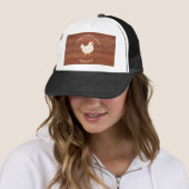 Casquette Entreprise de Ferme Rustique Moderne (En situation)