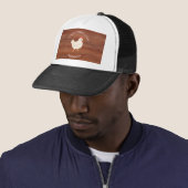 Casquette Entreprise de Ferme Rustique Moderne (En situation)