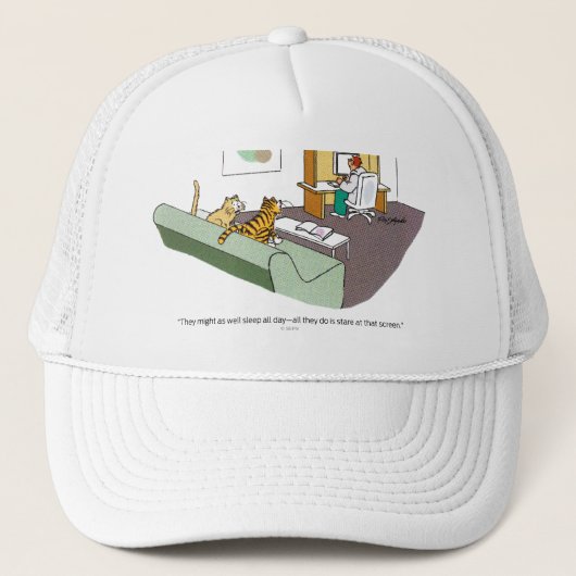Casquette Entretien de chat (Devant)