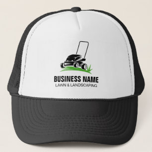 Casquette Entretien de pelouse et aménagement paysager noir