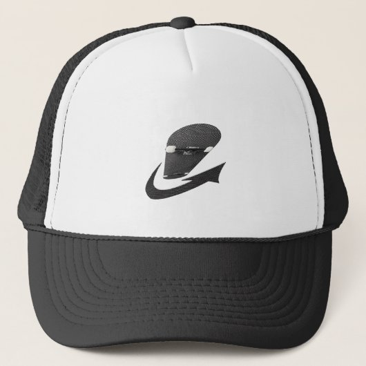 Casquette Epic Screen Layers B&W Skate Board (Devant)