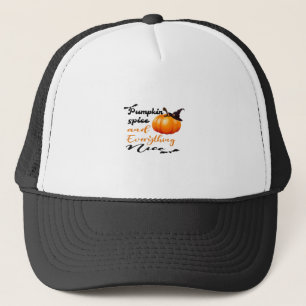 Casquette Épices citrouilles Et Tout Nice Automne Halloween