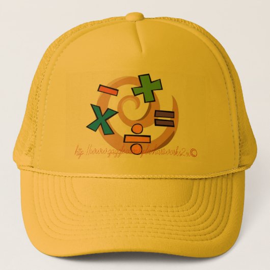 Casquette "Équations parfaites" (Devant)