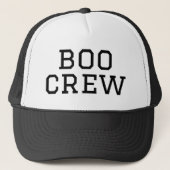 Casquette Équipage Boo Halloween (Devant)