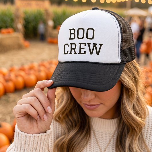 Casquette Équipage Boo Halloween
