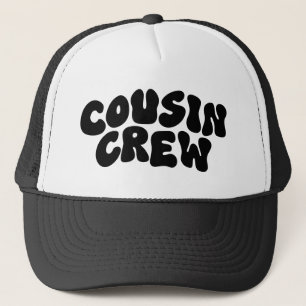 Casquette Équipage Cousin Retro Matching Cousin Famille Ré
