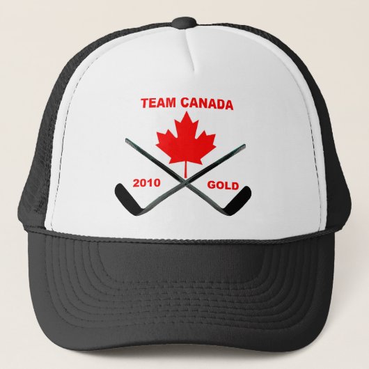 CASQUETTE ÉQUIPE CANADA-GOLD-HAT (Devant)