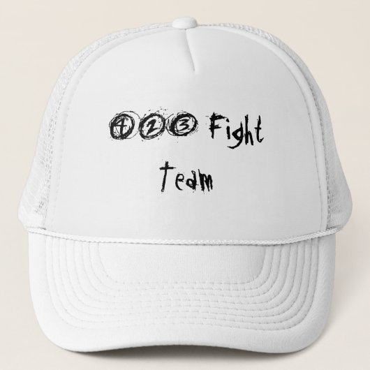 Casquette Équipe de 423 combats (Devant)