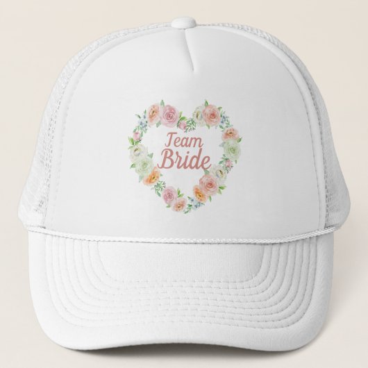 Casquette Équipe de couronnes roies roses (Devant)