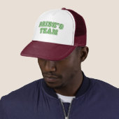 Casquette Équipe de la mariée - Texte universitaire (En situation)