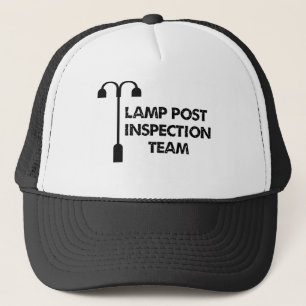 Casquette Équipe d'inspection de courrier de lampe