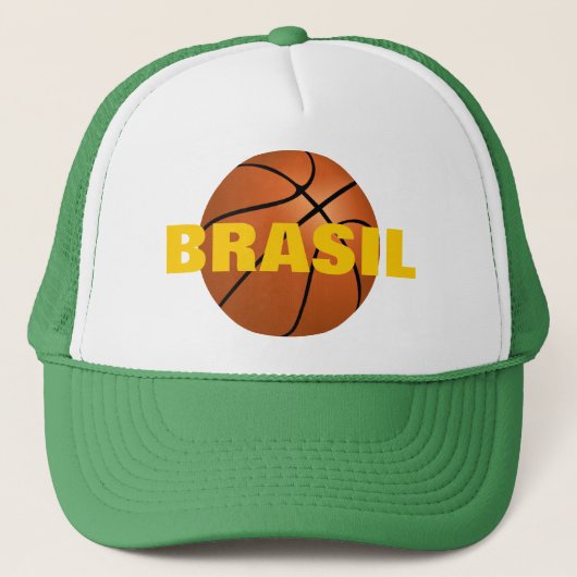 Casquette Équipe du Brésil de basket-ball (Devant)