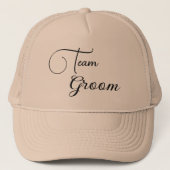 Casquette Équipe du marié (Devant)