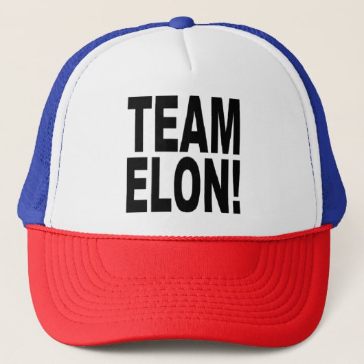 CASQUETTE ÉQUIPE ELON ! (Devant)