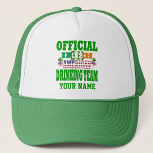 Casquette Équipe irlandaise officielle de boisson
