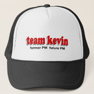 Casquette Équipe Kevin. Ancien P.M., avenir P.M.