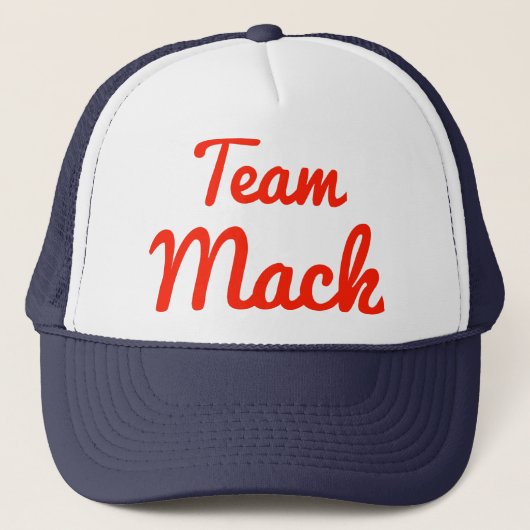 Casquette Équipe Mack (Devant)